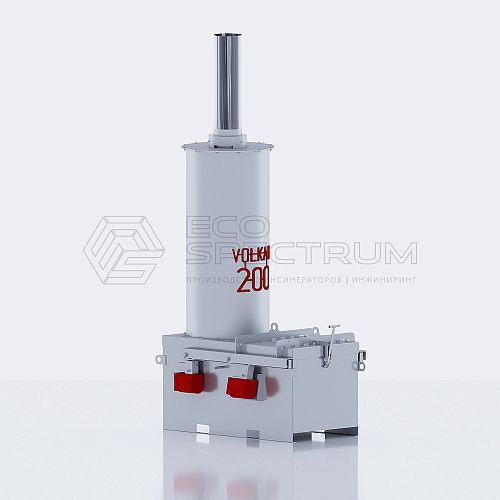 Inceneritore per animali - VOLKAN 200 - Eco-Spectrum LLC - da laboratorio / per rifiuti sanitari / per rifiuti