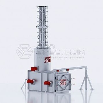Inceneritore per animali - VOLKAN 2000 - Eco-Spectrum LLC - da laboratorio / per rifiuti sanitari / per rifiuti
