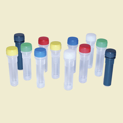 Provetta per prelievi da laboratorio - FG-SCT05-S  - Bulldog Bio, Inc. - cilindrico / sterile / con tappo a vite