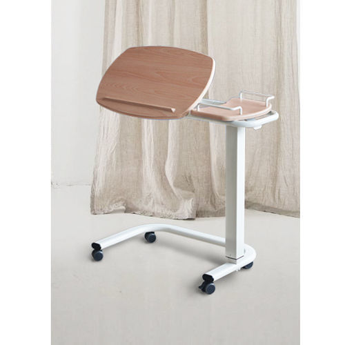 Tavolino servitore con rotelle - ENT-1103C - Enigma Care - ad altezza regolabile / inclinabile / ad azionamento manuale