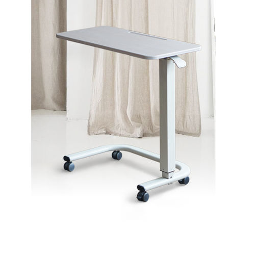 Tavolino servitore con rotelle - ENT-1103X - Enigma Care - ad altezza regolabile / inclinabile / ad azionamento pneumatico