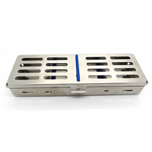 Cassetta di sterilizzazione per strumenti - TI-03-1013 - TRANSACT INTERNATIONAL - per strumenti odontoiatrici / in acciaio inossidabile