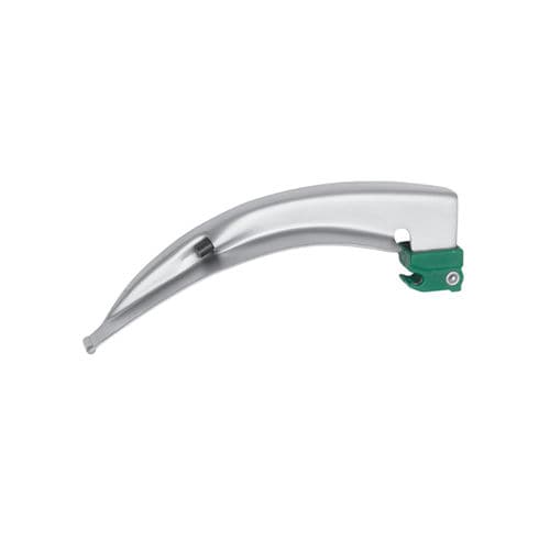 Lama per laringoscopio di Macintosh - TI-017-354 - TRANSACT INTERNATIONAL - in acciaio inossidabile / in fibra ottica / monouso