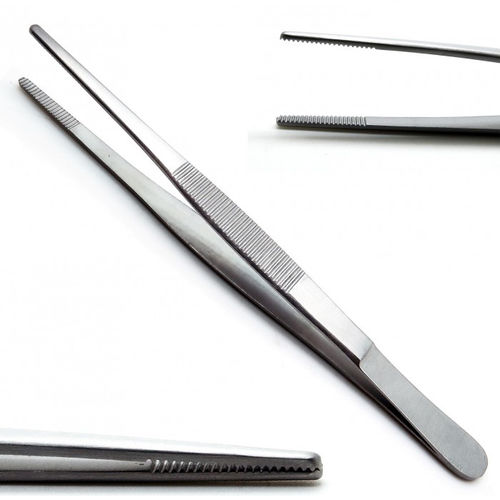 Pinza chirurgica - TI-03-2034 - TRANSACT INTERNATIONAL - da presa / riutilizzabile / dritta
