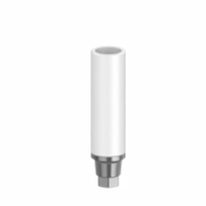 Pilastro dentale per impianto in plastica - Bio-P series - Biotec Dental Implant Development GmbH - conico / ad esagono interno / dritto