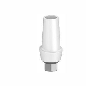 Pilastro dentale per impianto in zircone - Bio-ZT110 series - Biotec Dental Implant Development GmbH - ad esagono interno / dritto / Ti-base