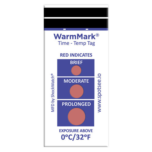 Indicatore biologico di temperatura - WarmMark - SpotSee - da laboratorio / per l'industria agroalimentare / per l'industria farmaceutica