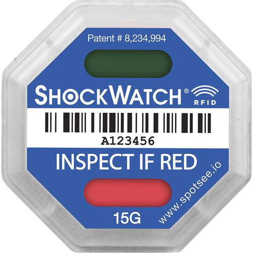 Indicatore biologico medico - ShockWatch® RFID - SpotSee - da laboratorio