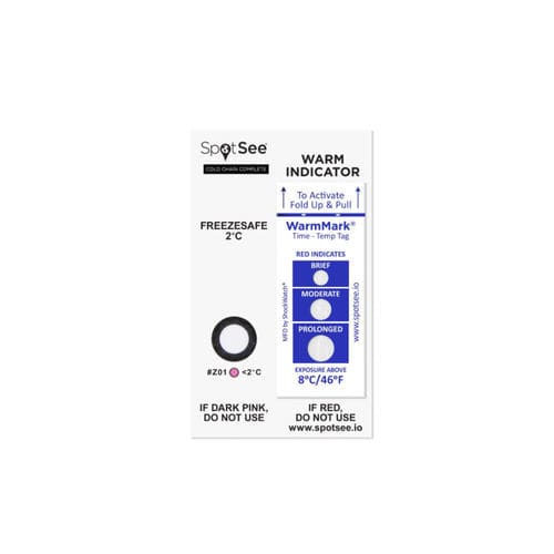 Indicatore biologico di temperatura - 2717 series - SpotSee - medico / per l'industria farmaceutica