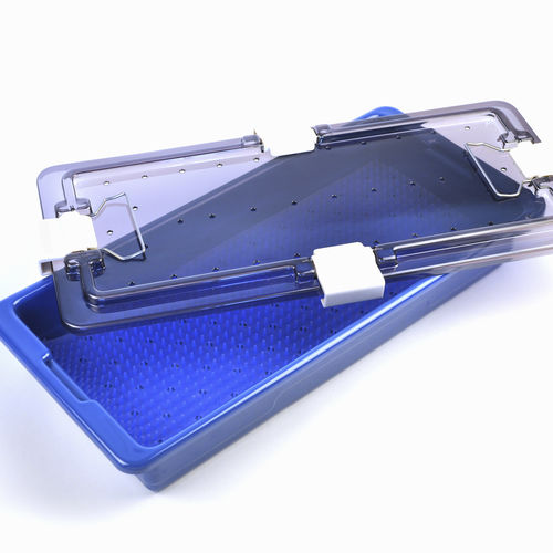 Vassoio di sterilizzazione per strumenti odontoiatrici - GVR - ALFAPLEX - per strumenti ortopedici / perforato / in plastica