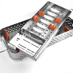 Rack per impianti dentali - ALFAPLEX - per viti ortopediche / per sala operatoria / odontoiatrico