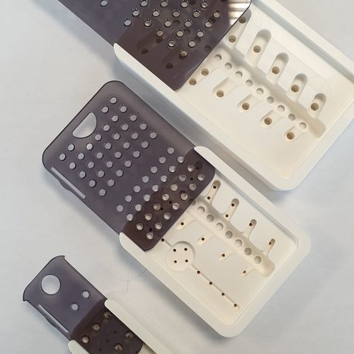 Contenitore di sterilizzazione per strumenti - ALFAPLEX - perforato / in plastica