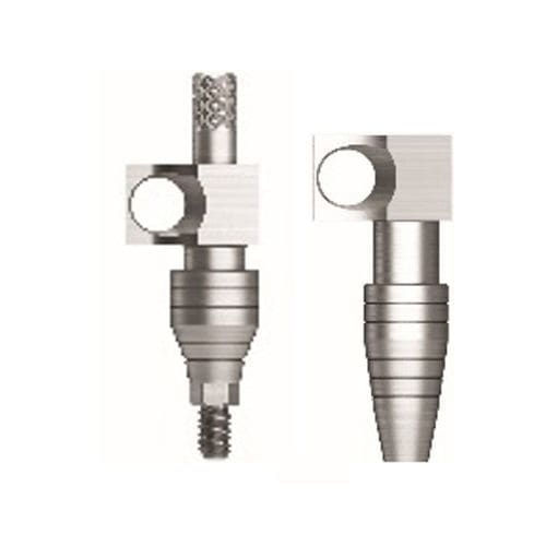 Pilastro di trasferimento in titanio - Osstem Implant France - interno / dritto / a vite