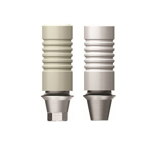 Pilastro dentale per impianto in titanio - GoldCast - Osstem Implant France - ad esagono interno / esterno / dritto