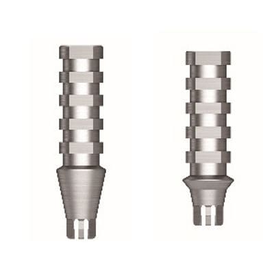 Pilastro dentale per impianto in titanio - Osstem Implant France - interno / dritto / provvisorio