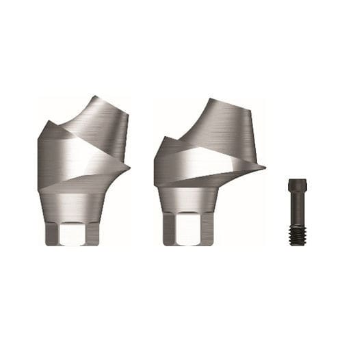 Pilastro dentale per impianto in titanio - Osstem Implant France - ad esagono interno / multi-unit angolare
