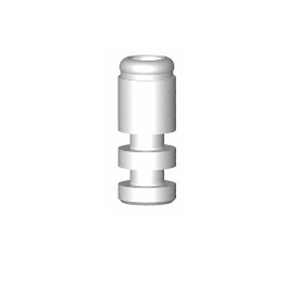 Analogo di impianto dentale in acciaio inossidabile - Port - Osstem Implant France - dritto / per laboratorio odontotecnico / Locator®