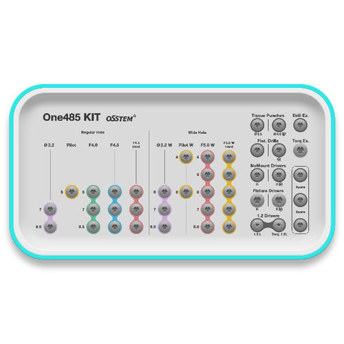 Strumentario chirurgico per implantologia dentale - One485 - Osstem Implant France