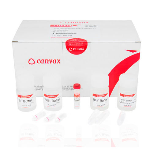 Kit di reagenti in soluzione - HigherPurity™ - Canvax - proteinasi K / soluzione tampone / da ricerca