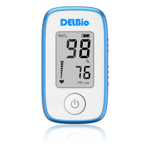 Pulsossimetro da dito - DB12 - DELBio - compatto / medico / a batteria