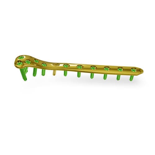 Placca di compressione per tibia - PT system - Astrolabe - prossimale / laterale / bloccata