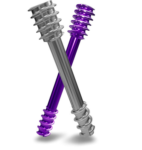 Vite per compressione ossea per piccoli frammenti ossei - CCBS 2.5 mm/ 3.0 mm - Astrolabe - per piede / per tarso / per polso