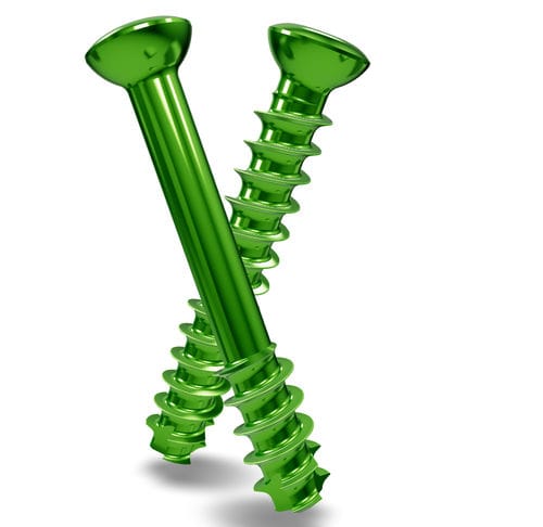 Vite per compressione ossea per calcagno - CBS 4.5 mm - Astrolabe - per tarso / per carpo / per tibia