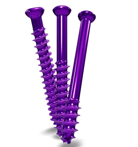 Vite per compressione ossea per calcagno - CBS 7.0 mm - Astrolabe - per tarso / per carpo / per tibia