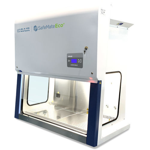 Cabina di sicurezza microbiologica classe II - SAFEMATE ECO+ - BioAir - da laboratorio / classe ISO 3 / da banco
