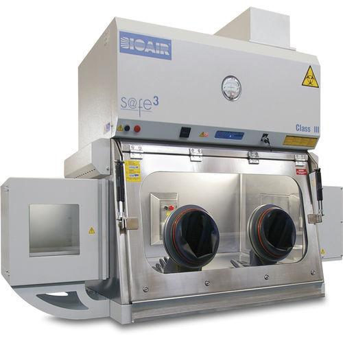 Cabina di sicurezza microbiologica classe III - SAFE³ - BioAir - da laboratorio / di contenimento / da banco