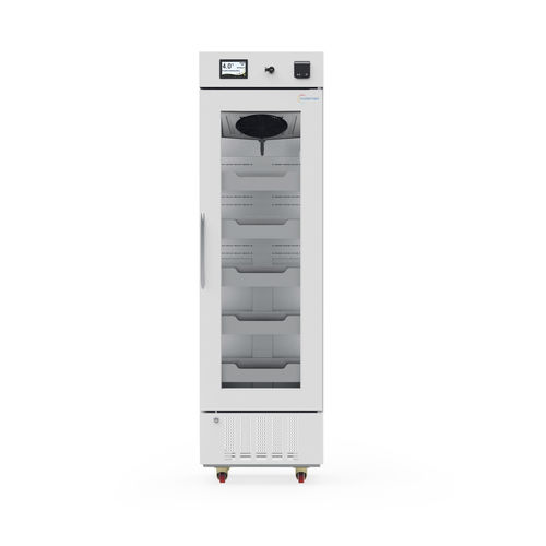 Frigorifero per banca del sangue - M390KN - CoolerMed (Medical Refrigerator and Freezers) - ad armadio / con rotelle / 1 porta