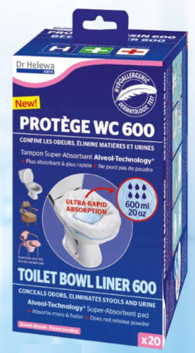 Fodera di protezione per tavoletta del water - DR HELEWA - DIDACTIC