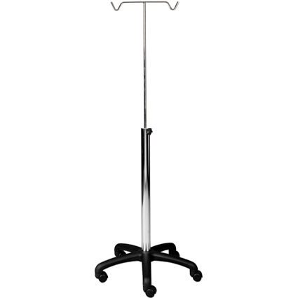 Asta portaflebo con rotelle - Avery - MEDITELLE - 2 ganci / telescopica