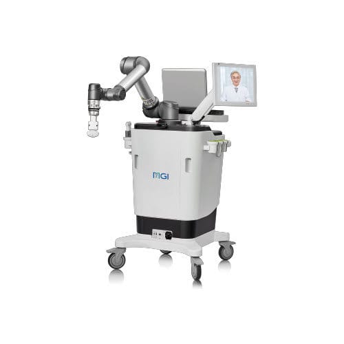 Sistema di tele-ecografia per ecografia generale - MGIUS-R3 - MGI Tech - robotizzato