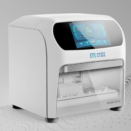 Estrattore di acidi nucleici per diagnosi clinica - MGISP-NE32 - MGI Tech - interamente automatizzato