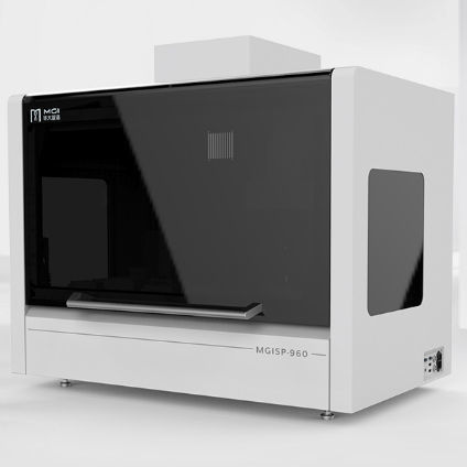 Estrattore di acidi nucleici per diagnosi clinica - MGISP-960 - MGI Tech - interamente automatizzato / ad alto rendimento