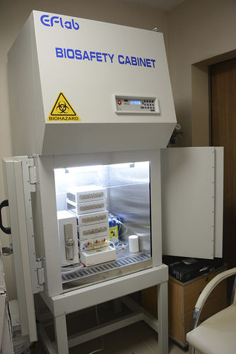 Cabina da laboratorio - EFLAB - per radiofarmacia / da terra / HEPA