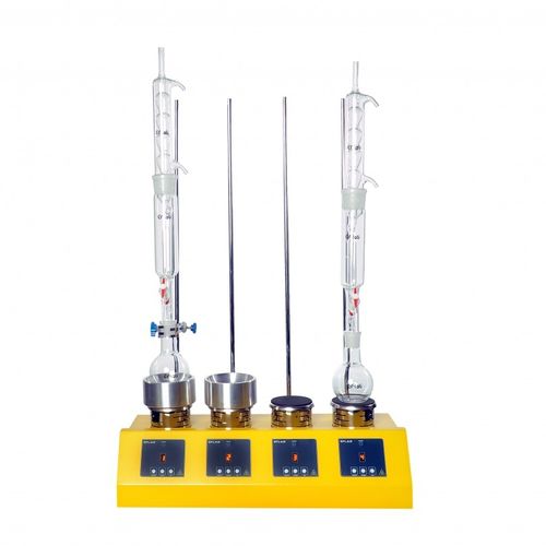 Estrattore da laboratorio di Soxhlet - EFSOX series - EFLAB - manuale / per analisi di grassi / solido-liquido