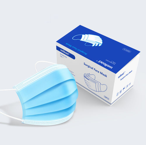 Mascherina chirurgica di tipo I - 006B0 series - Well Lead Medical - di tipo II / di tipo IIR / monouso
