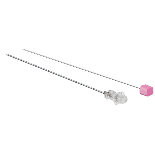 Ago per puntura per nefrostomia - U01A030 series - Well Lead Medical - ecogenico / 18G