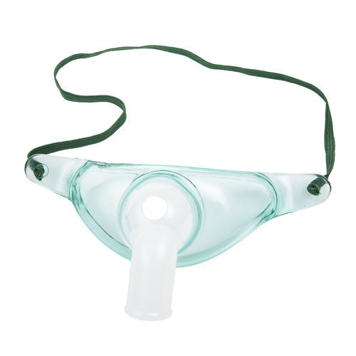 Maschera per tracheostomia per tracheotomia - R01A080 series - Well Lead Medical - in silicone / monouso