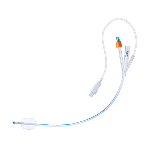 Catetere per drenaggio urinario - F01C series - Well Lead Medical - vescicale / con palloncino / a doppio lume