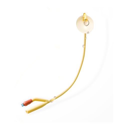 Catetere per drenaggio urinario - F01E series - Well Lead Medical - vescicale / con rivestimento idrofilico / a doppio lume