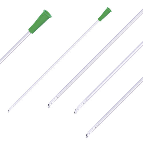 Catetere per drenaggio urinario - F01D03 series - Well Lead Medical - uretrale / con punta Tiemann / 12 Fr