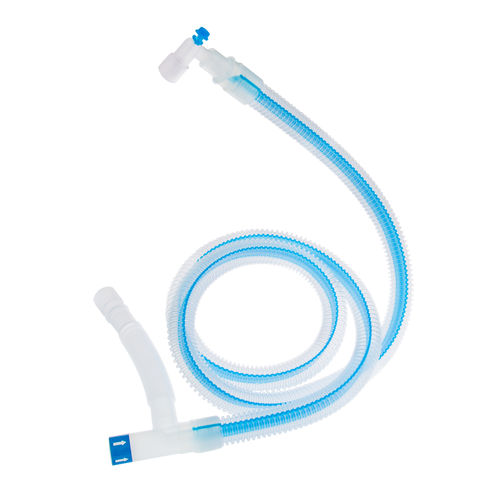 Circuito respiratorio pediatrico - Divisiθ Bilumen - Well Lead Medical - per adulti / con di anestesia dei pazienti con tester di impermeabilità