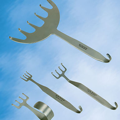 Divaricatore per chirurgia - Rake  - jac-cell Medic - in acciaio inossidabile / di Freeman / di Gorney