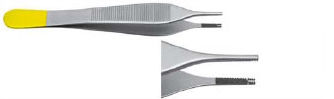 Pinza chirurgica - 130-534-120 - jac-cell Medic - per presa di tessuti / di Adson / dentellata