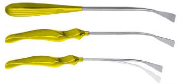 Scollaperiostio curvo - 260-0 series - jac-cell Medic - per adulti / par paziente umano