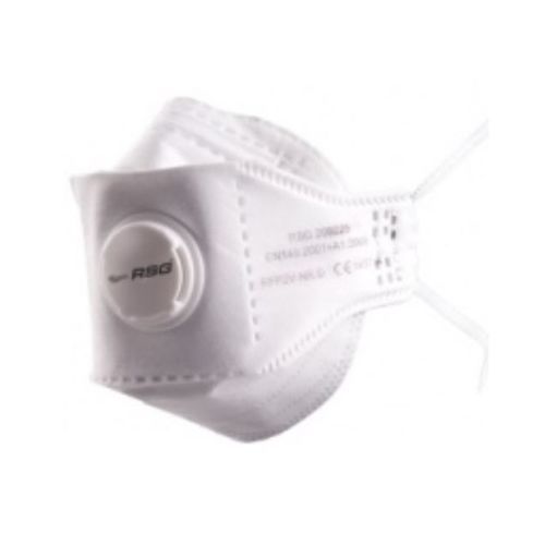 Mascherina FFP2 - FS NR D - RSG Safety - senza lattice / con valvola di espirazione / semimaschera