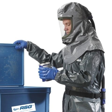 Tuta protettiva unisex - T-Airline 1000 CHEM3 - RSG Safety - traspirante / sterile / alimentata ad aria